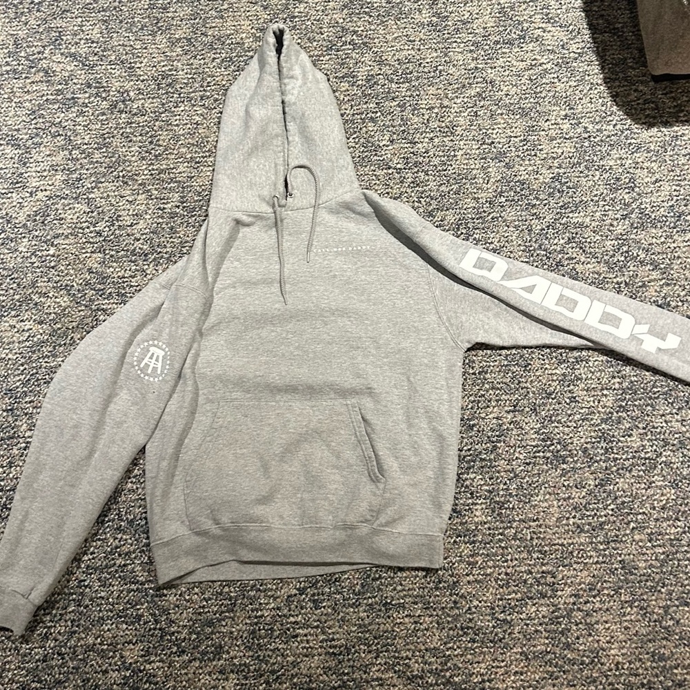 Call Her Daddy Barstool Hoodie Grey